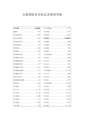 全套国标安全标志及使用导则.docx