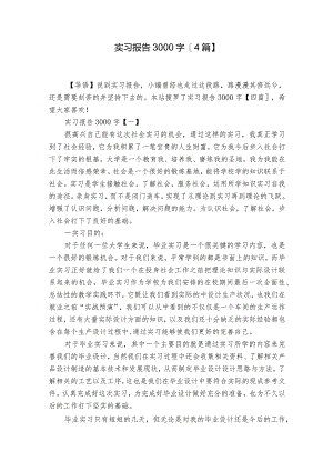 实习报告3000字【4篇】.docx
