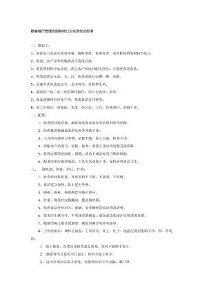 酷宴餐厅管理后厨各档口卫生责任及标准.docx