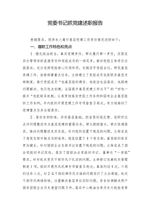 党委书记抓党建述职报告.docx
