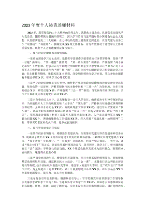 2023年度个人述责述廉材料.docx