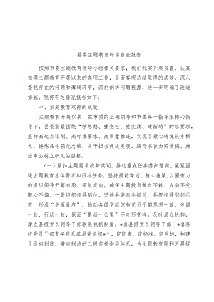 2篇党委2023-2024年度主题教育开展情况评估自查报告.docx