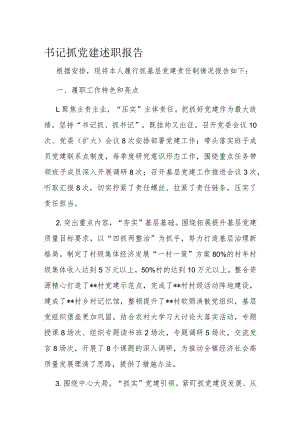 书记抓党建述职报告.docx
