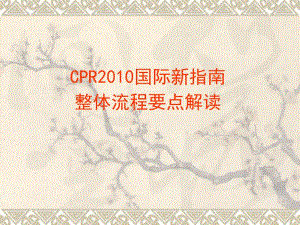 心肺复苏流程.ppt