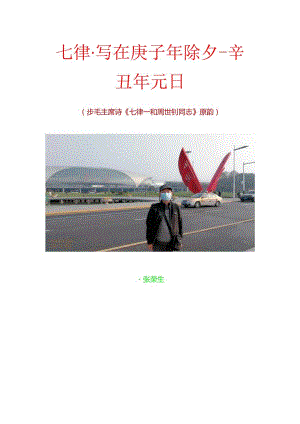 写在庚子年除夕-辛丑年元日.docx