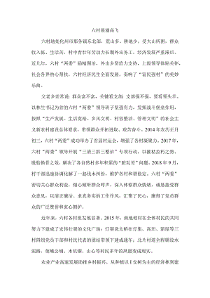 六村展翅高飞.docx