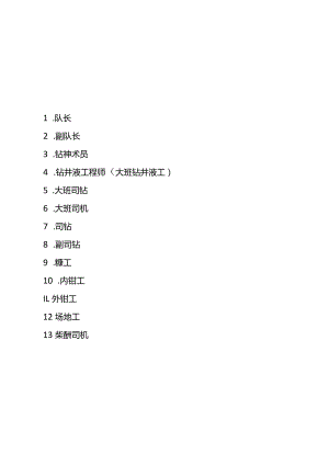外包钻井队岗位工作职责和HSE职责(试行).docx