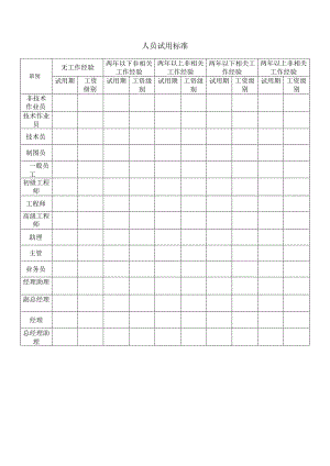 人员试用标准.docx
