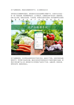 农产品溯源系统.docx