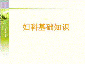 妇科知识培训.ppt