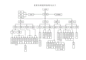 农家乐的组织结构与分工.docx