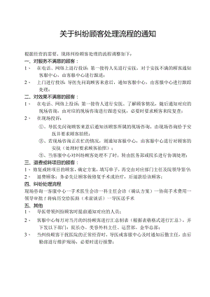 医美整形纠纷顾客处理流程方式.docx