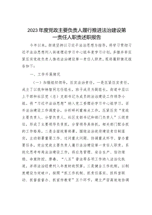 2023年党建述职报告（精选两篇合辑）.docx
