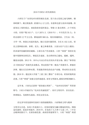 2018年那务六村发展情况.docx