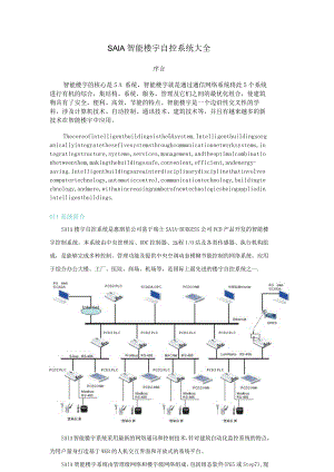 SAIA智能楼宇自控系统大全.docx