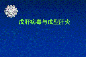 戊肝病毒与戊型肝炎.ppt