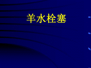 羊水栓塞.ppt
