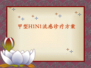 甲型H1N1流感诊疗方案.ppt