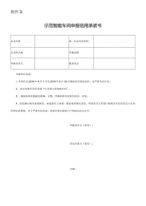 附件3：省级财政专项资金项目申报信用承诺书.docx
