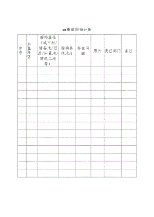 街道围档台账.docx