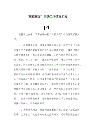 （共3篇）“三抓三促”行动工作情况汇报.docx
