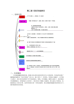 第一部 第二章《初识朱赫来》-名著《钢铁是怎样炼成的》思维导图+内容概括+阅读训练.docx