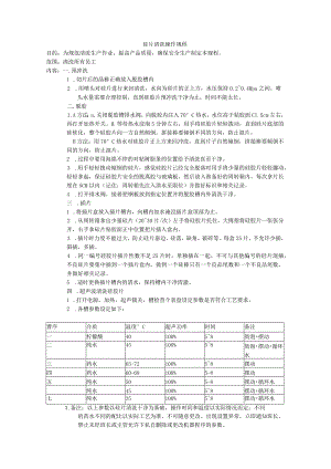 硅片清洗操作规程.docx
