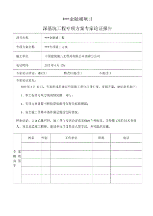 超危大工程专家论证报告（最新版）.docx
