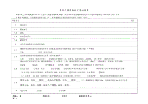 老年人健康体检记录核查表.docx