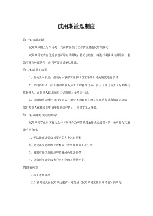 试用期管理制度.docx