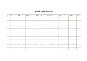 玩具更新补充领用记录.docx