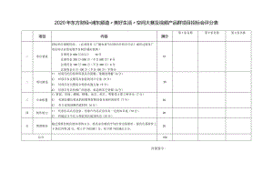 2020年东方财经浦东频道“美好生活”空间大赛及视频产品群项目招标会评分表.docx