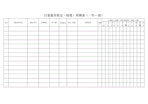 计量器具检定（校准）周期表.docx