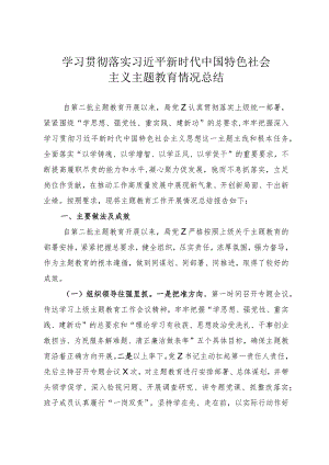 主题教育工作开展情况总结.docx