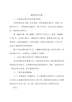 精华安全方案.docx