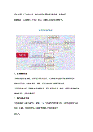 釜式反应器的反应原理和结构组成.docx