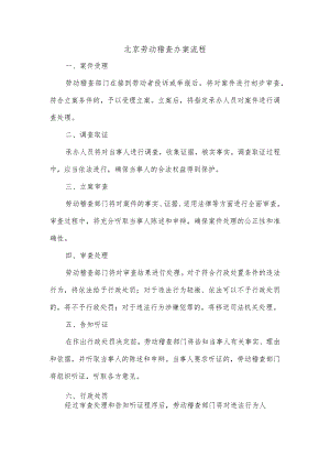 北京劳动稽查办案流程.docx