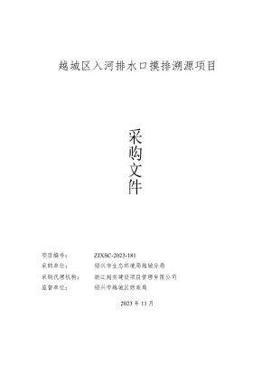 入河排水口摸排溯源项目招标文件.docx