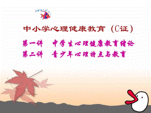 中小学心理健康教育.ppt
