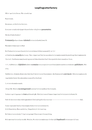 跳跳蛙字母工厂的英文字幕leap-frog-letter-factory.docx