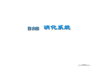 【基础医学】第六章　消化与吸收.ppt