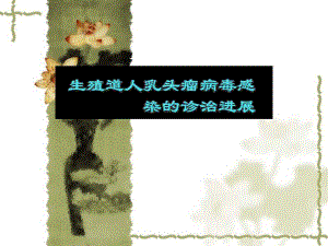 HPV感染的诊治进展.ppt