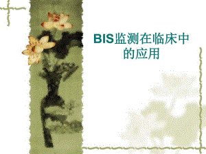 BIS监测在临床中的应用.ppt