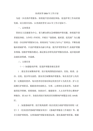 医政医管2024年工作计划.docx