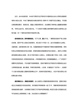 2023观看榜样8心得体会发言材料(精选资料).docx