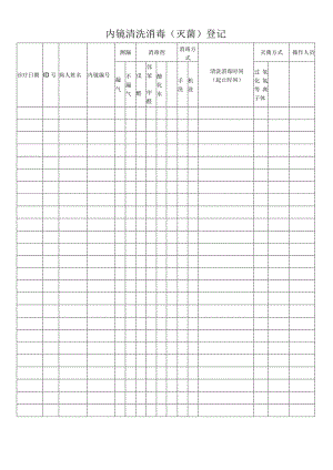 内镜清洗消毒（灭菌）登记.docx