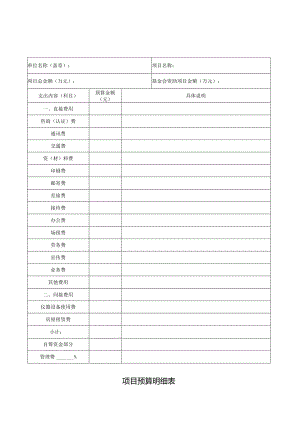 项目预算明细表.docx