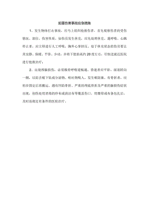 起重伤害事故应急措施.docx