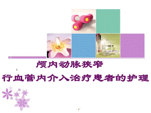 全脑血管造影患者护理.ppt