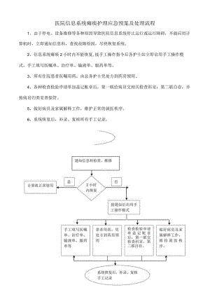 医院信息系统瘫痪护理应急预案及处理流程.docx